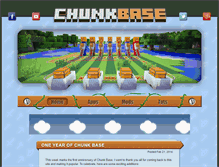 Tablet Screenshot of chunkbase.com